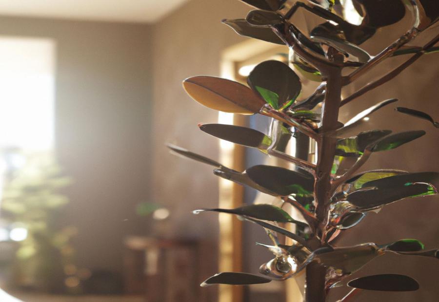 Pruning and Trimming - How to Care for a Rubber Tree Indoors 
