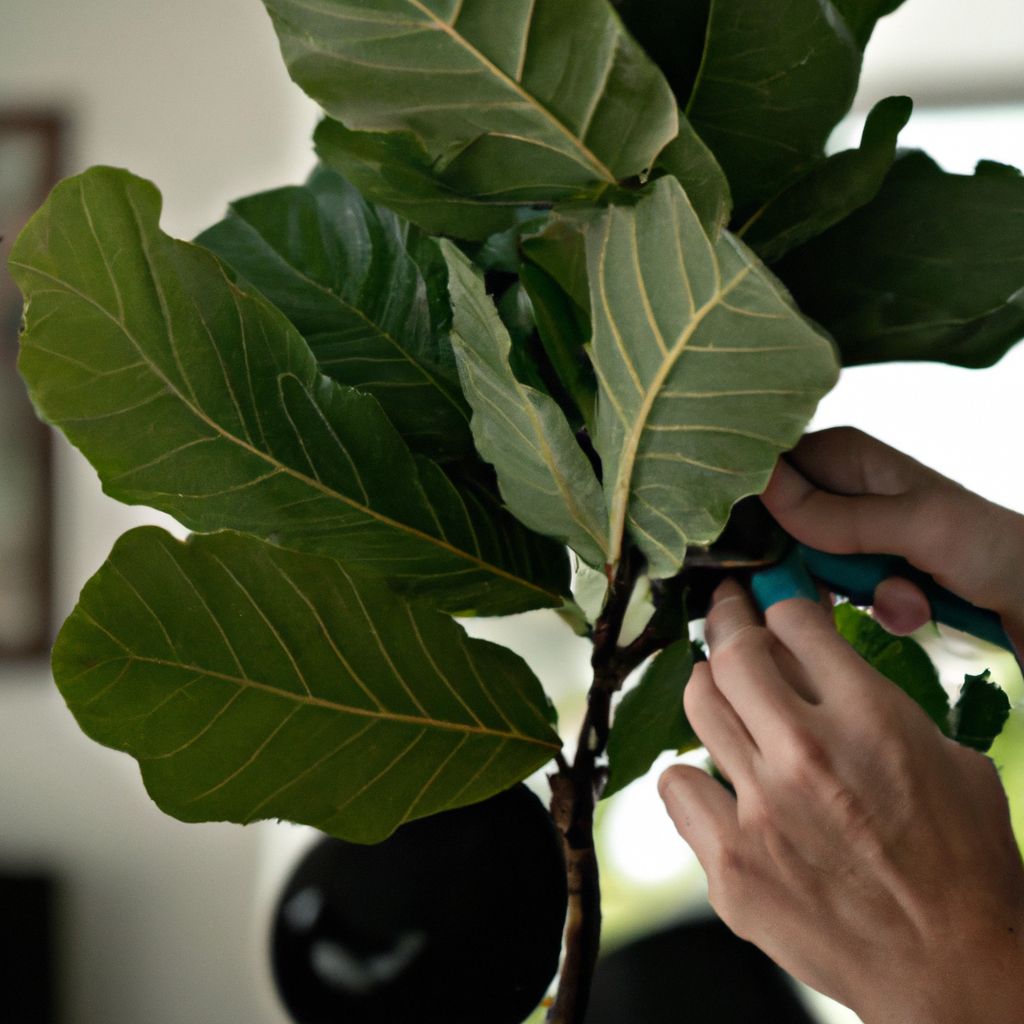 How to Cut a Fiddle Leaf Fig