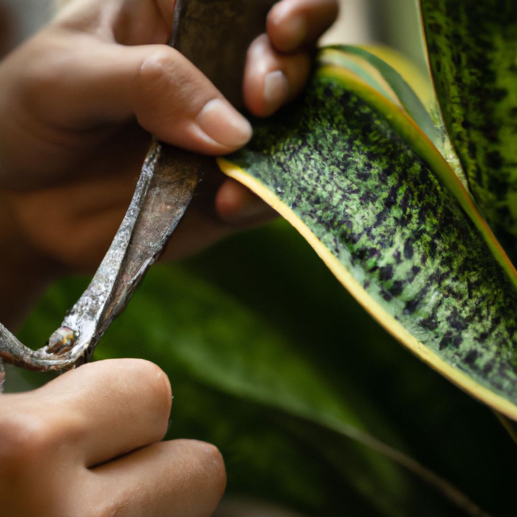 How to Cut a Snake Plant