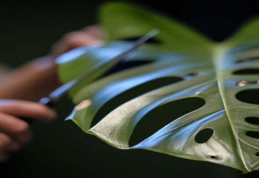 Steps to Fix a Broken Monstera Leaf - How to Fix a Broken Monstera Leaf 