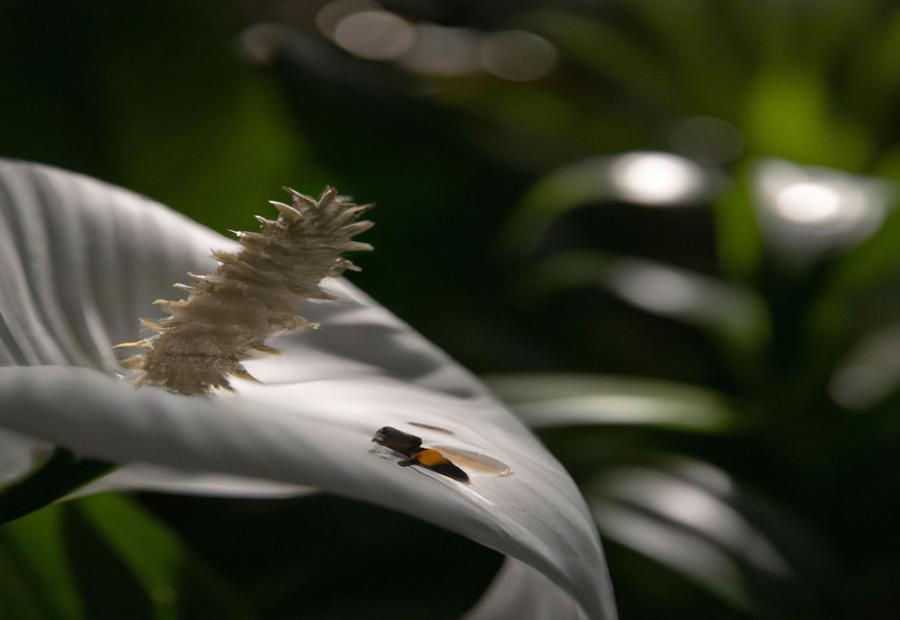 Natural Pollination of Peace Lilies - How to Pollinate Peace Lily 