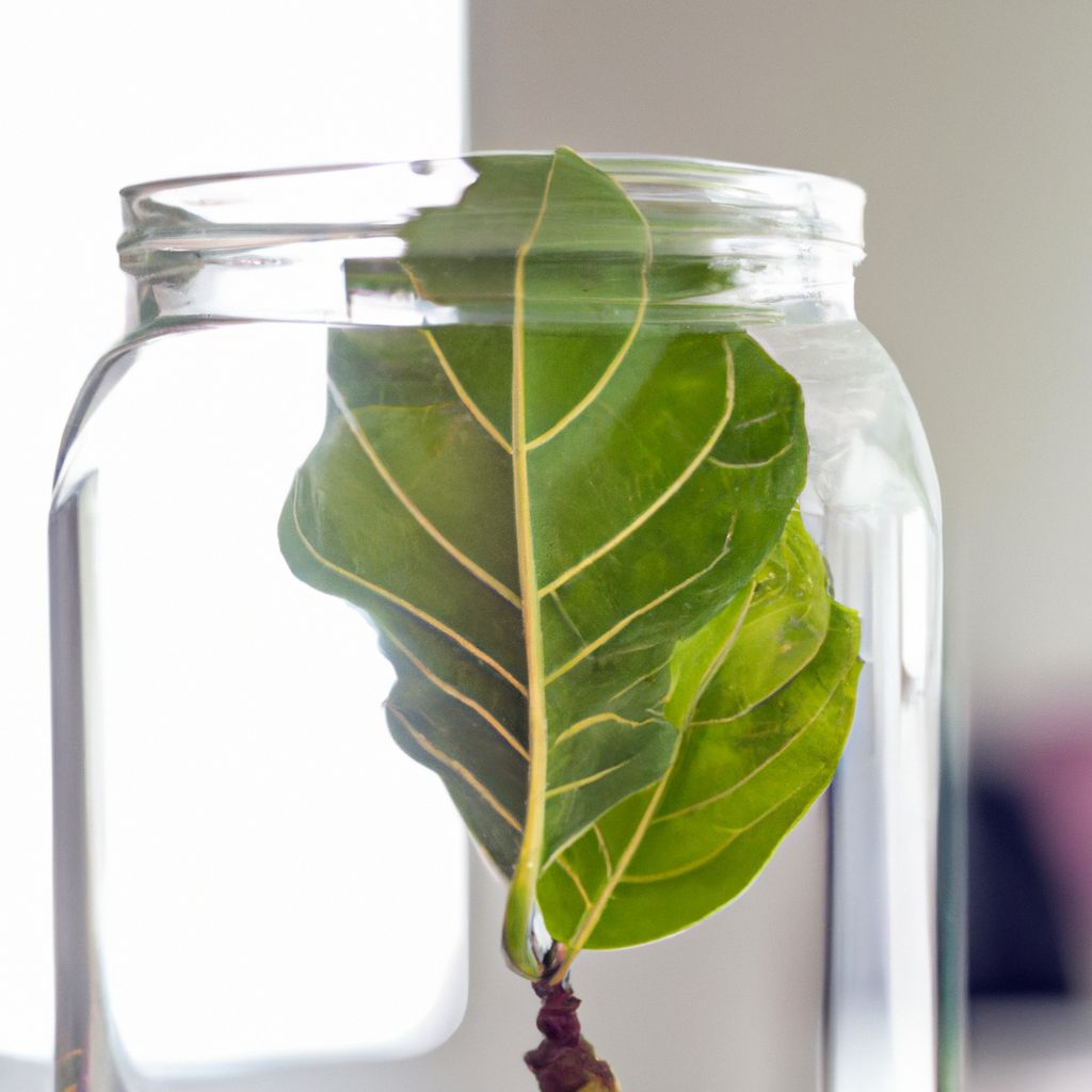 How to Propagate a Fiddle Leaf Fig in Water