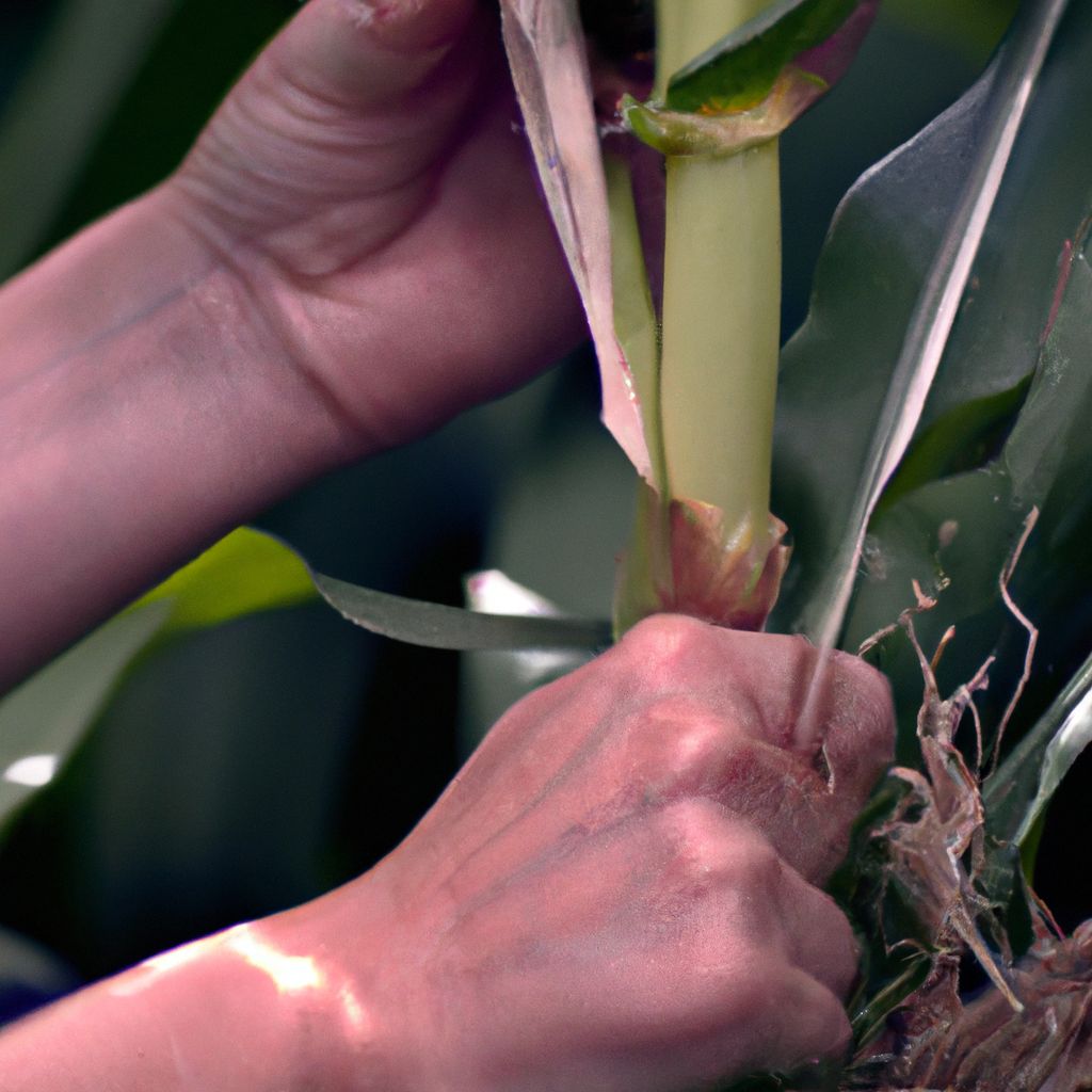 how to prune a dying corn planta2sn