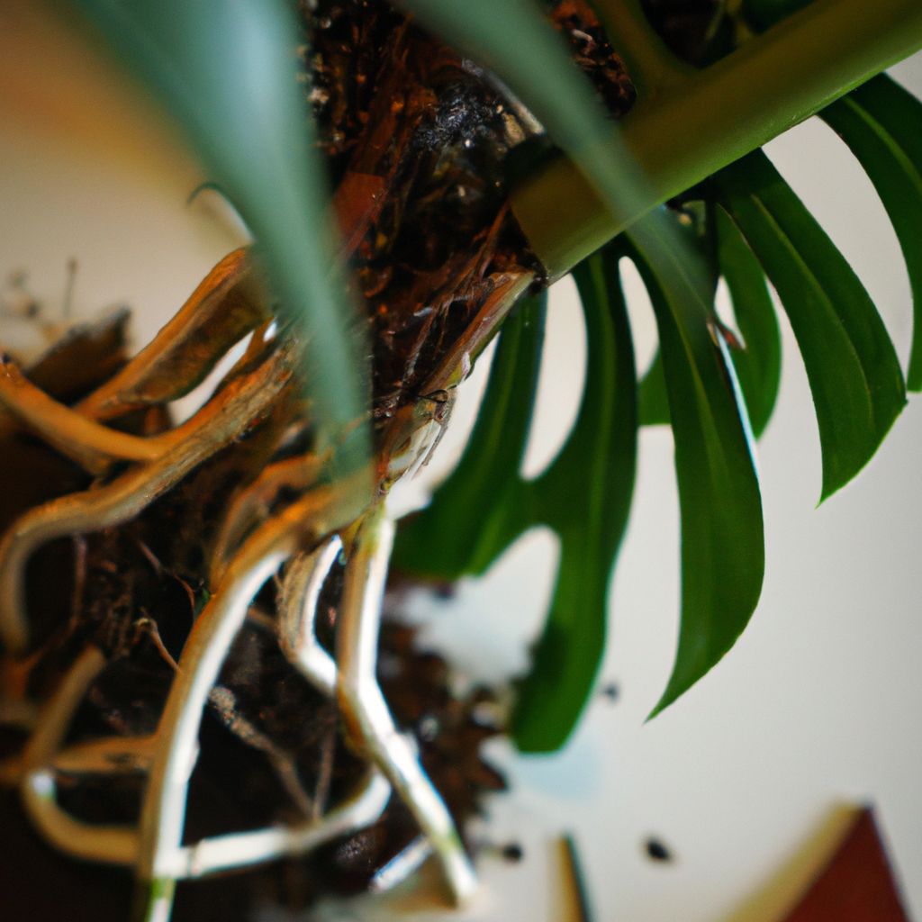 how to repot a monstera plant with aerial rootsbz0q