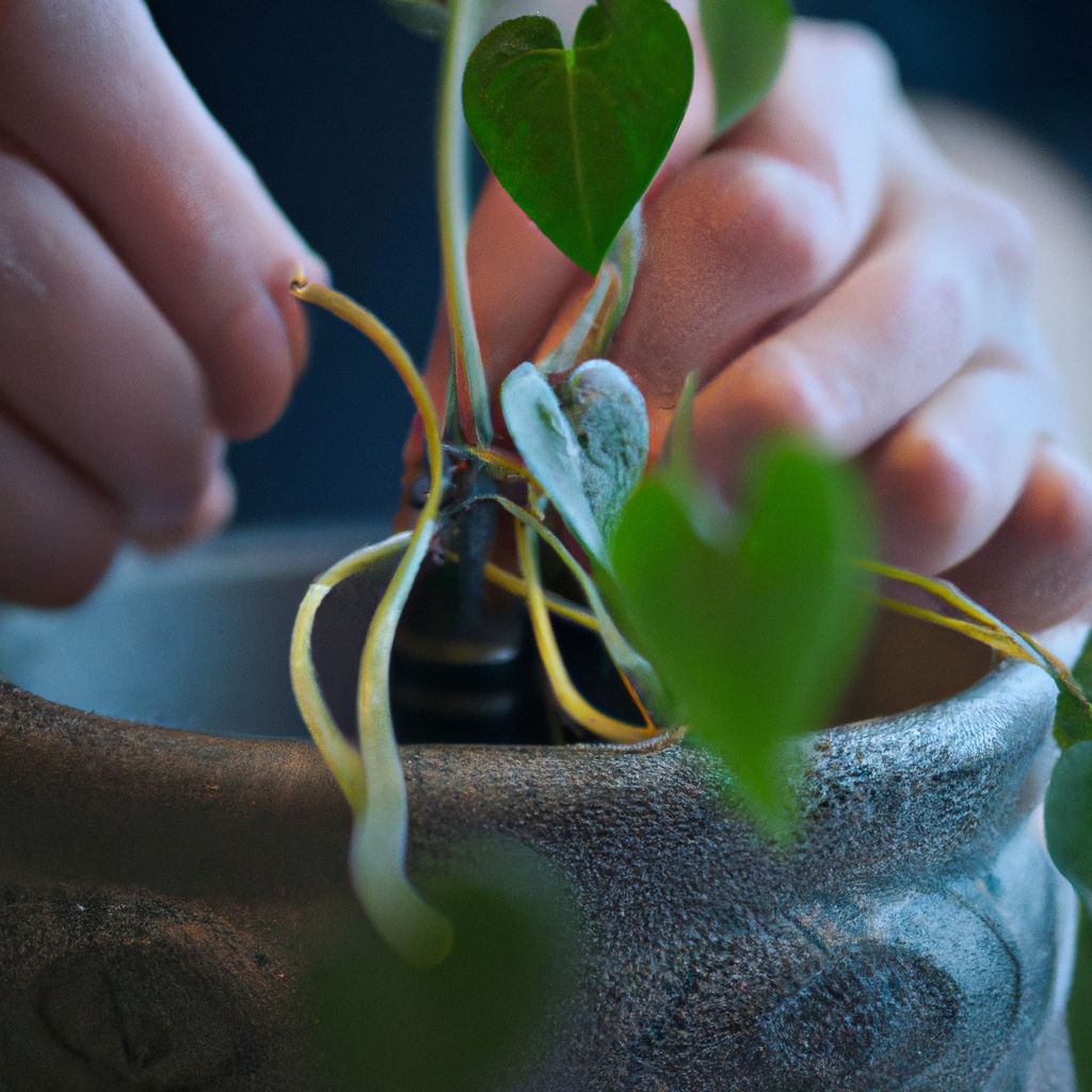 How to Repot String of Hearts